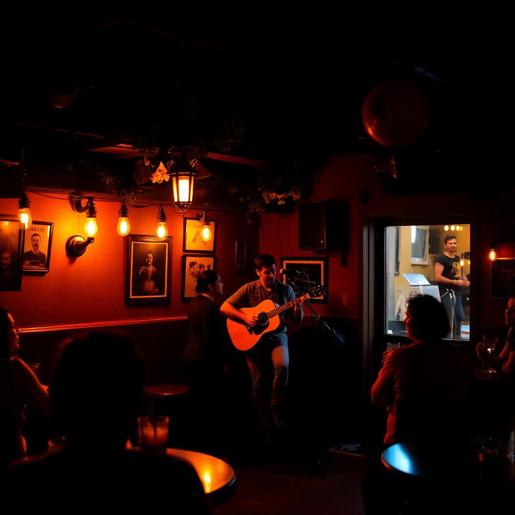 Apresentação em bar de Curitiba